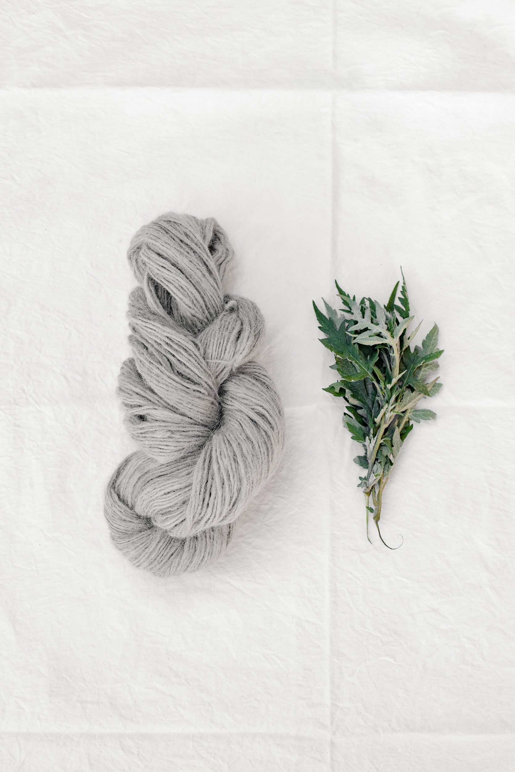 Hand-Spun Botanically Dyed 100% Alpaca Yarn