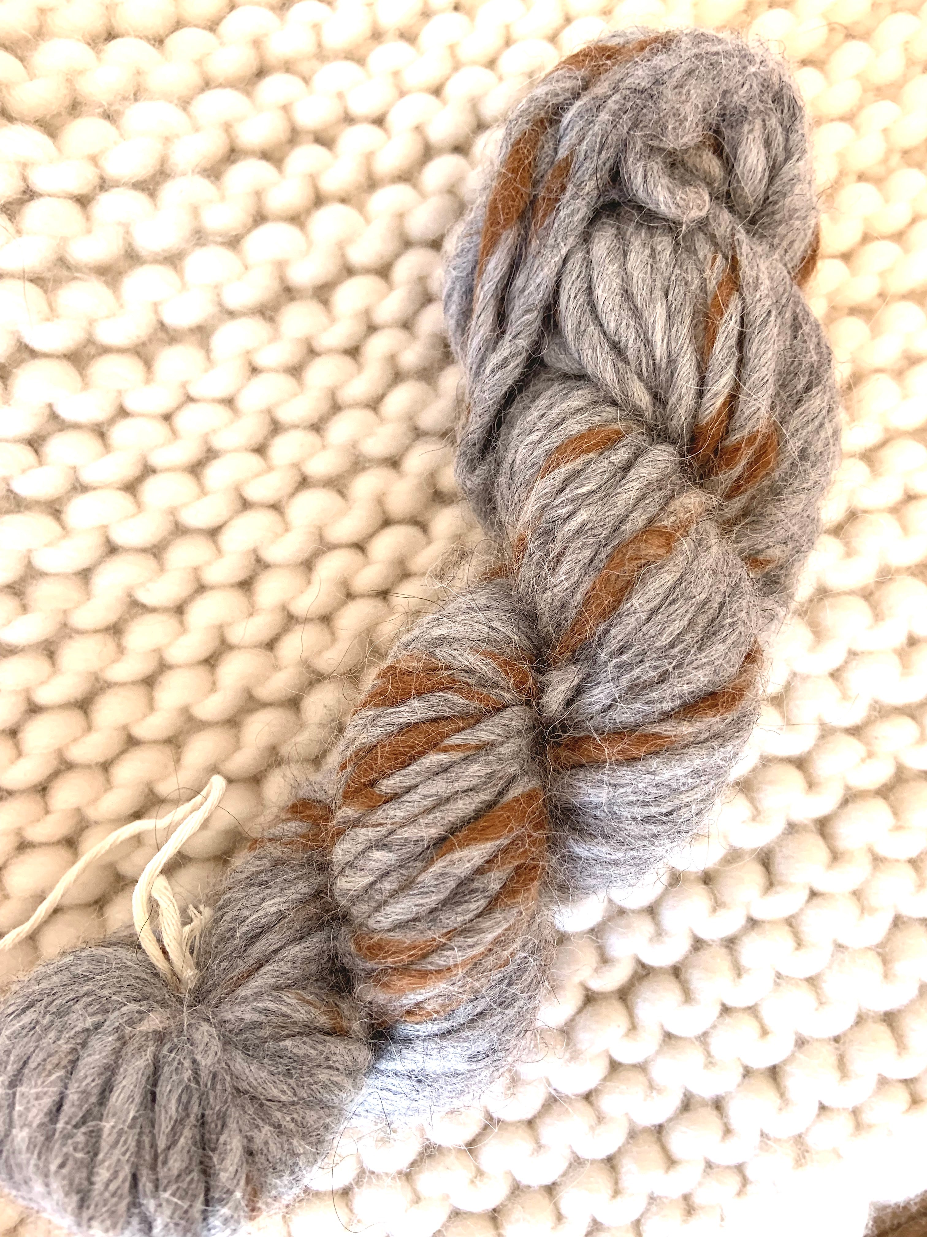 Hand-Spun Alpaca Yarn